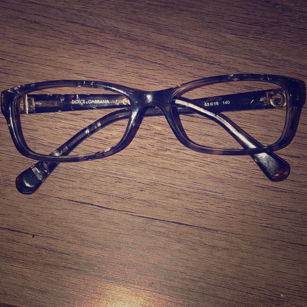 Dolce and Gabbana eye glasses